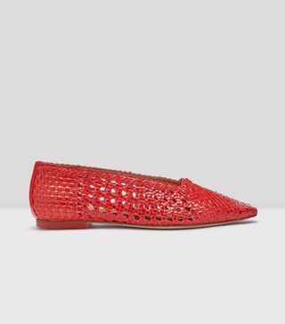 Mista + Pip Ruby Leather Flats