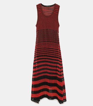 Zara + Long Striped Dress