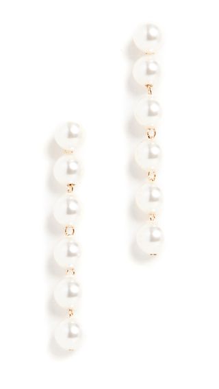 Cloverpost + Pearl Flutter Earrings