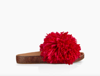 Ugg + Cindi Yarn Pom Sandals