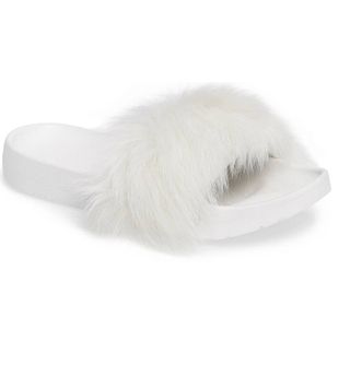 UGG + Royale Genuine Shearling Slide Sandals