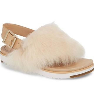 UGG + Holly Genuine Shearling Sandals