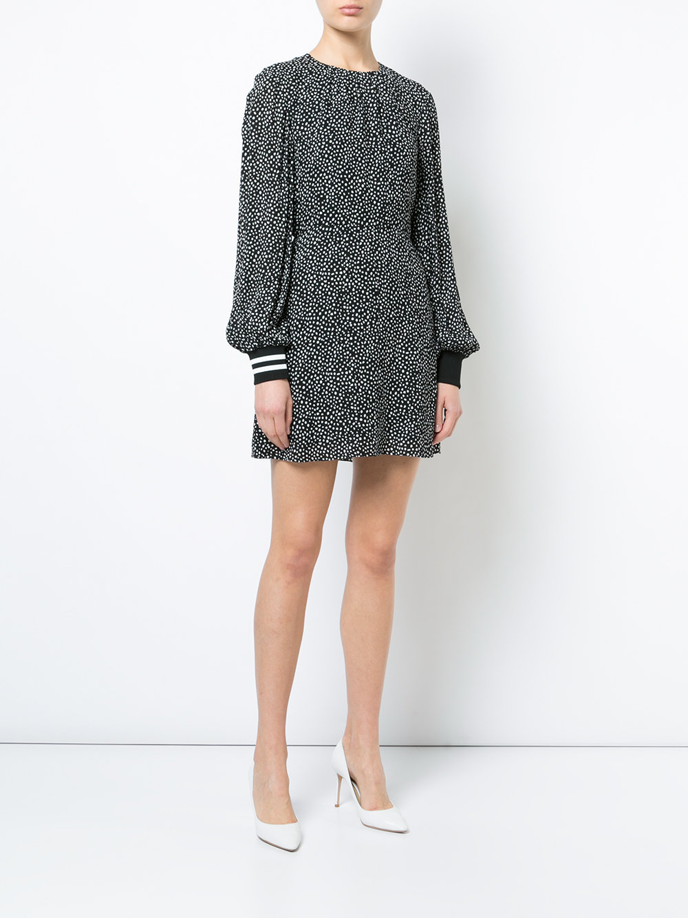 Tibi + Printed Mini Dress