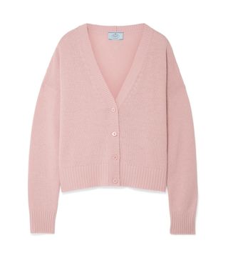 Prada + Wool and Cashmere-Blend Cardigan