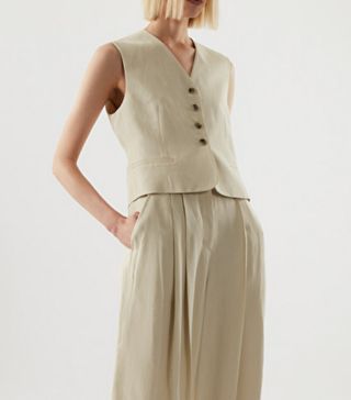 COS + Cropped Waistcoat