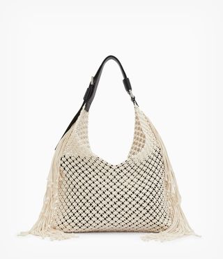 Allsaints + Sabine Crochet Bag