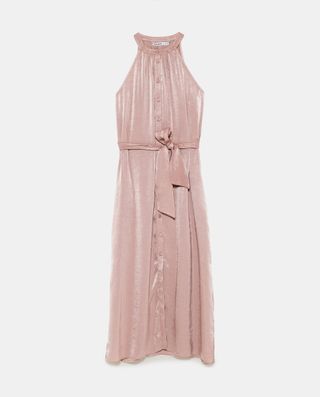Zara + Sateen Dress