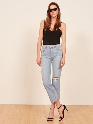 The Reformation + Danny Mid Relaxed Jean