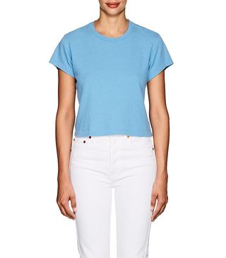 Re/Done Hanes + 1950s Boxy Crop Tee