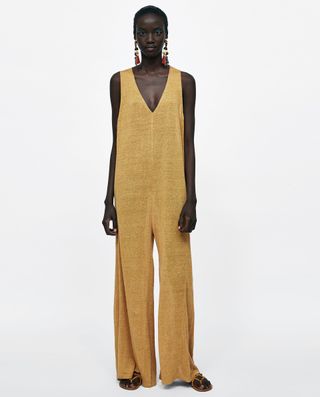 Zara + Oversized Jumpsuit