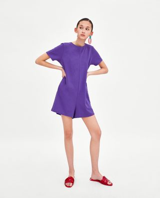 Zara + Short Jumpsuit