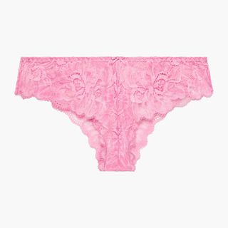 Savage X Fenty + Lace Cheeky in Pink AF