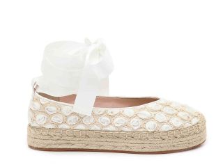 Avec les Filles + Georgie Espadrille Platform Flat