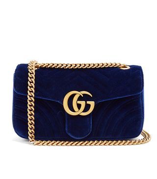 Gucci + GG Marmont Velvet Bag