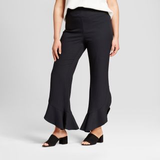 Who What Wear + Frilled Hem Trouser