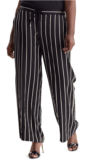 Lauren Ralph Lauren + Striped Mid-Rise Pants