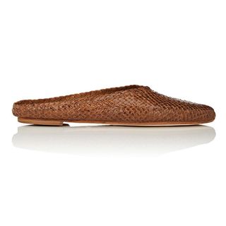 Barneys New York + Woven Leather Mules