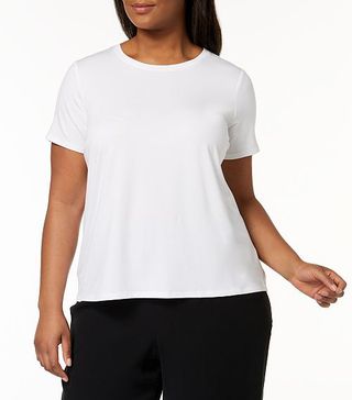 Eileen Fisher + System Stretch Jersey T-Shirt