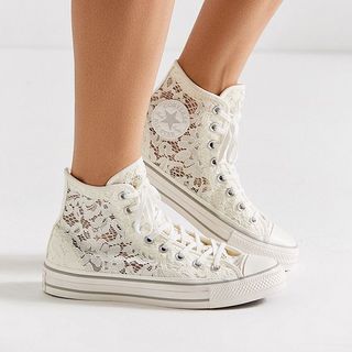 Urban Outfitters x Converse + Lace High Top Sneaker