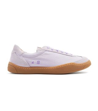 Acne Studios + Lhara Low-Top Canvas Trainers