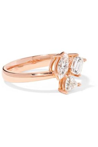 Kimberly McDonald + 18-Karat Rose Gold Diamond Ring