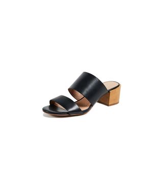 Madewell + Olivia Two-Strap Mule Sandals