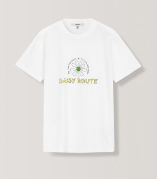 Ganni + Harway T-Shirt in Daisy Route