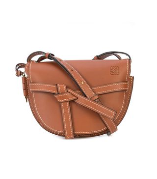 Loewe + Small Gate Leather Crossbody Bag