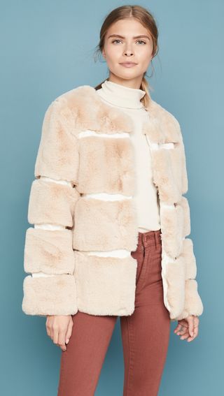 Keepsake + Ariel Faux Fur Coat