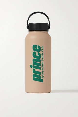Sporty & Rich x Prince + Printed Stainless Steel Bottle