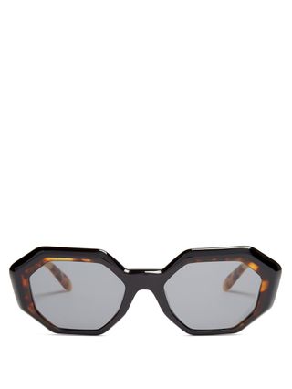 Garrett Leight California Optical + Jacqueline 50 Octagon-Frame Sunglasses