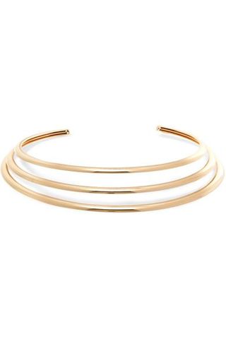 Kenneth Jay Lane + Gold-Plated Choker