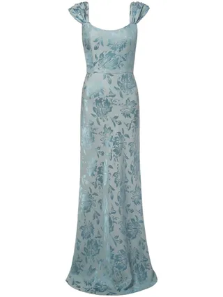 Markarian + Florence Jacquard Evening Gown