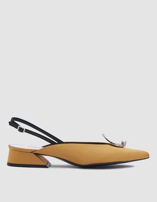 Yuul Yie + Satin Slingback