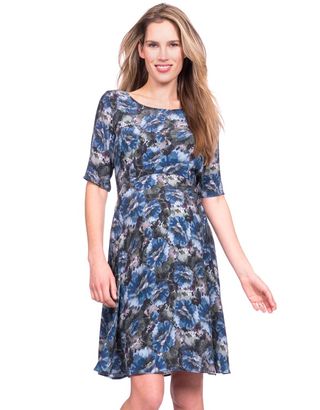 Seraphine + Florrie Printed Woven Maternity Dress