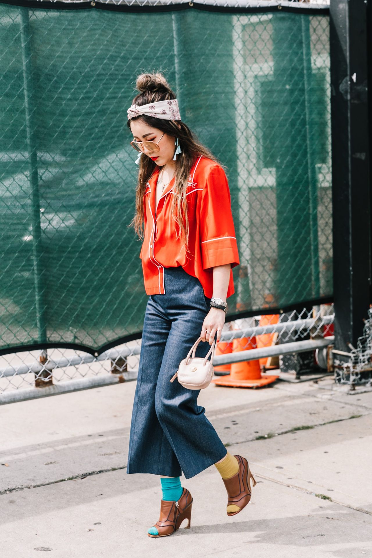 Ditch Your Standard Skinnies for These Wide-Leg Jeans | Who What Wear