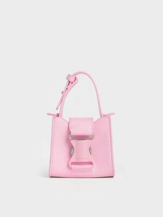 Jacquemus + Pink Ivy Top Handle Mini Bag | Charles & Keith