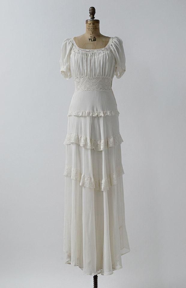 The Best Places to Buy Vintage Wedding Dresses | Who What Wear