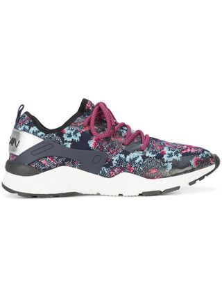 Marc Cain + Floral Knitted Sneakers