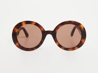 Gucci + GG Oval Sunglasses