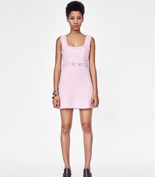 Zara + Tweed Mini Dress
