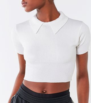Urban Outfitters + Aubrey Cropped Sweater Tee