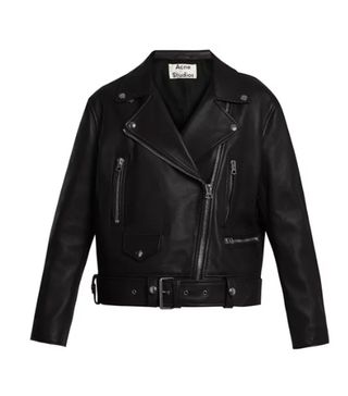 Acne Studios + Mock Leather Biker Jacket