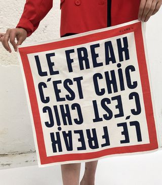 Clare V. + Le Freak C'est Chic Bandana