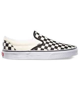 Vans + Checkerboard Slip-Ons