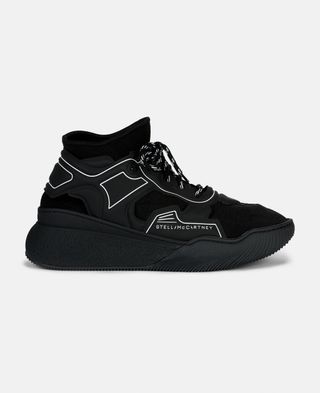 Stella McCartney + Glueless Running Sneakers in Black