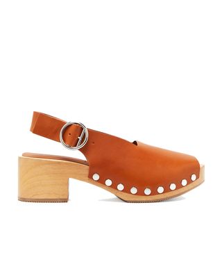 Joseph + Studded Leather Clogs