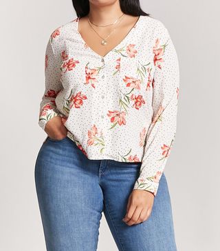 Forever 21 + Floral Top