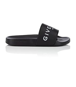 Givenchy + Logo Rubber Slide Sandals