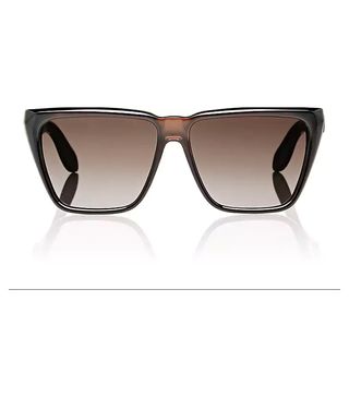 Givenchy + Upswept-Square Sunglasses